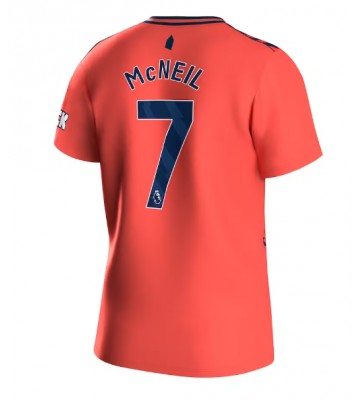 Everton Dwight McNeil #7 Koszulka Wyjazdowych 2023-24 Krótki Rękaw
